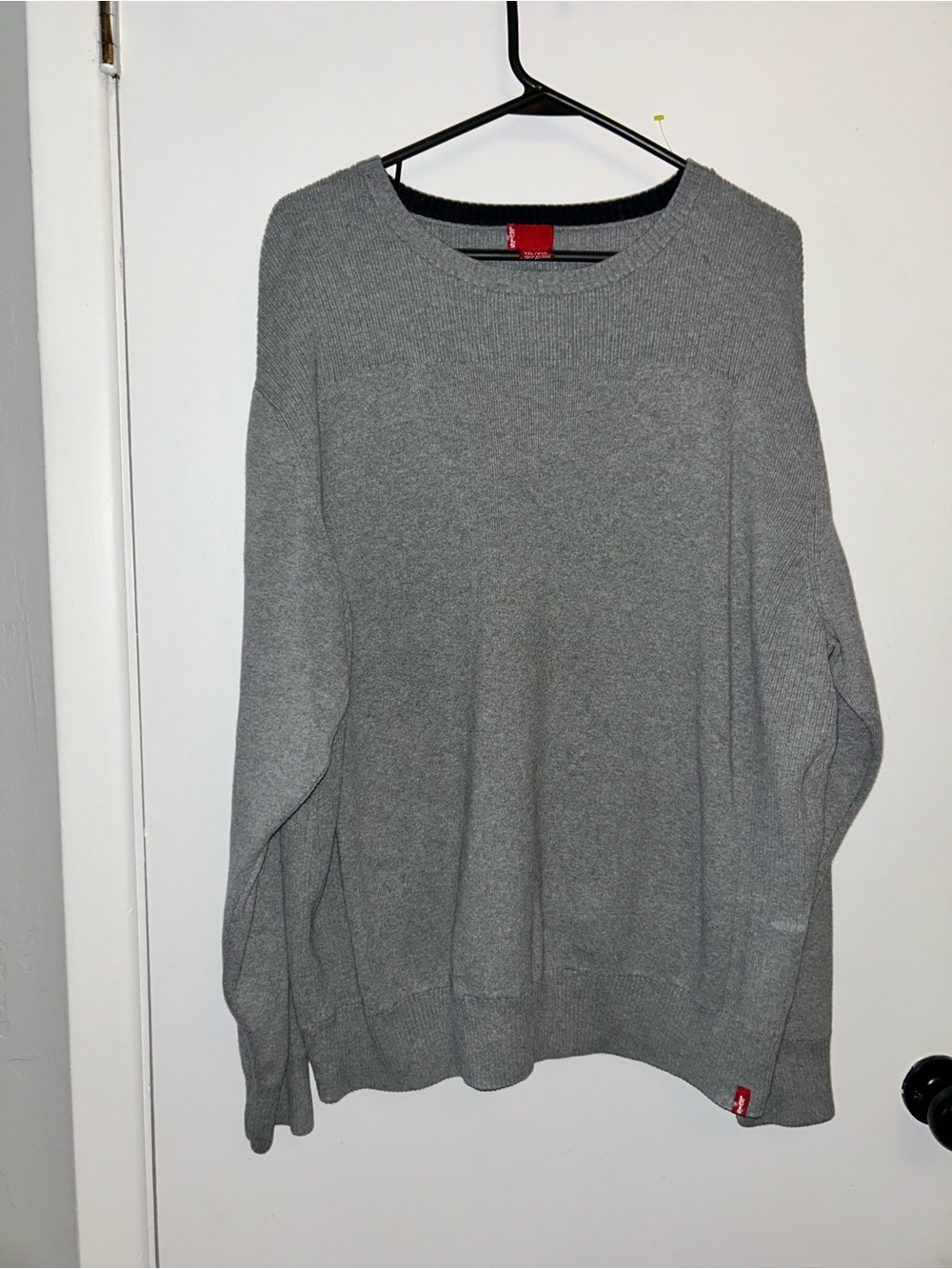 Levi's Gray Crewneck Sweater - Neutral Knit